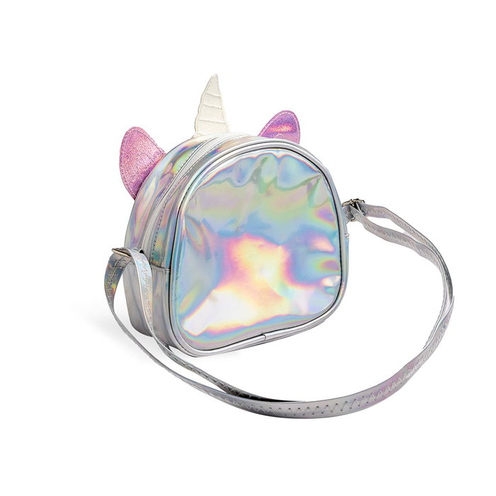 Martinelia Little Unicorn Bolso de Maquillaje 85509 Aquarius - Palette 6 Fards, Vernis et Brilles à Lèvres - Jeu de Beauté Enfant +4 Ans (Espagnol)