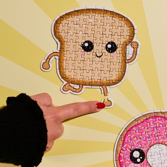 The Concept Factory Puzzle Kawaii 80 Pièces Assortis