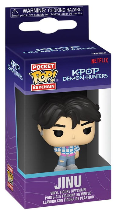 FUNKO Porte-clés Pocket POP KPop Demon Hunters Jinu