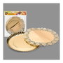 Best Products Bandeja ronde avec bordure dorée Ø23 cm