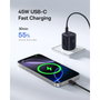 Baseus PicoGo AN13 Chargeur Rapide 45W USB-C Noir