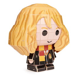 SPIN MASTER Hermione Granger Style Chibi Maquette-Puzzle 4D Build 82 Pièces - 19.5 cm Hauteur, Dès 12 Ans
