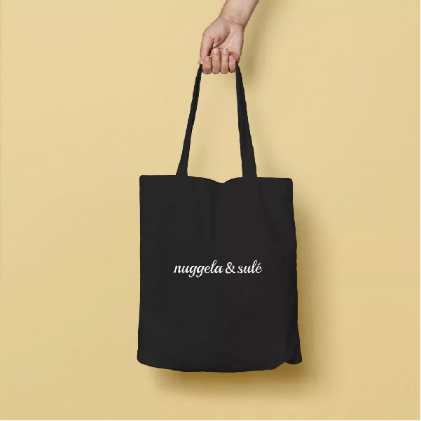 Tote Bag Negro Ébano Tote Bag Negro Ébano