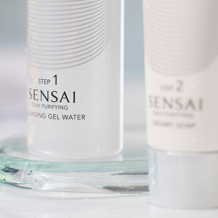 Sensai Gel Nettoyant Purifiant Soyeux, Soin Visage avec Technologie Hydro Shift, Nettoie et Protège la Peau, 150 ml