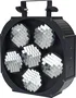 ALGAMLIGHT Effet Boule à Miroirs Motorisé, 6 disques, 20 W, DMX, avec câble et élingue