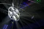ALGAMLIGHT Effet Boule à Miroirs Motorisé, 6 disques, 20 W, DMX, avec câble et élingue