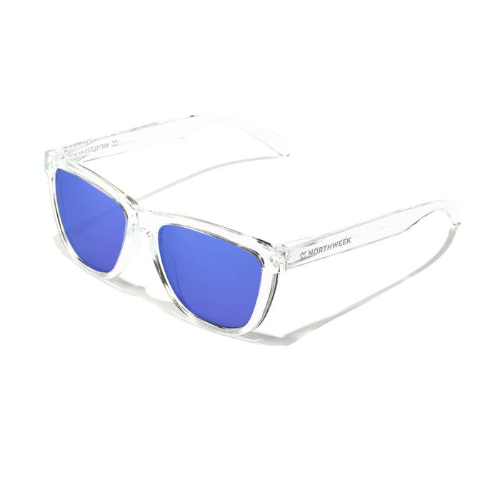 Northweek Lunettes de Soleil Regular Polarisé Transparent Unisexe Verres Polarisés