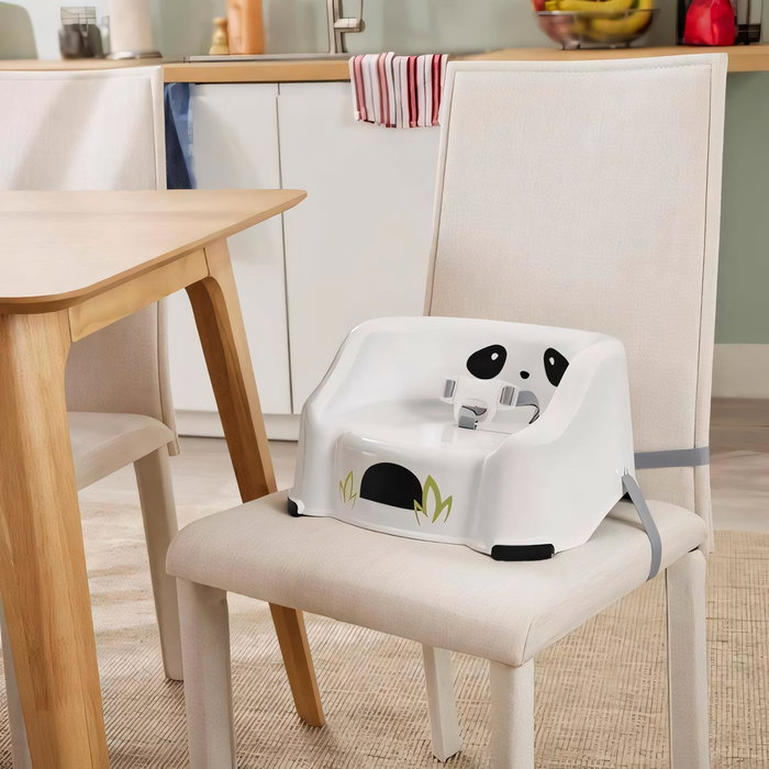 Fisher-Price Siège Rehausseur et Chaise Haute Portable Panda HRG13 - Confort et Sécurité avec Harnais Ajustable - Base Antidérapante - Jusqu'à 23 kg