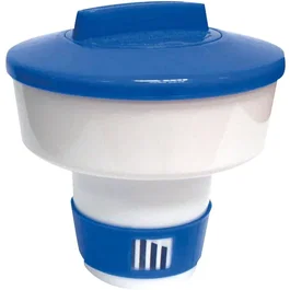 BSI Flotteur Doseur pour Piscine - Diffusion Lente de Galets de Chlore 200 g - Pour Piscines Moyennes et Grandes