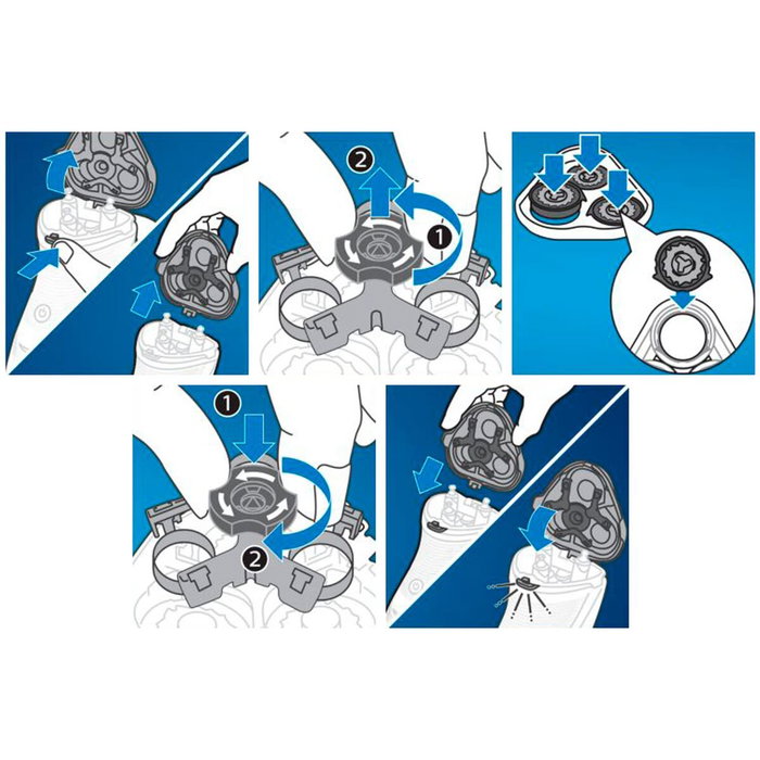 Philips SH30/50 - Lame de rechange pour rasoir - Couleur argent