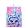 HASBRO Mini Furby Groo-Vee Furblet - Jouet électronique avec mélodies K-pop, son Furbish et clip porte-clés - Enfant +6 ans