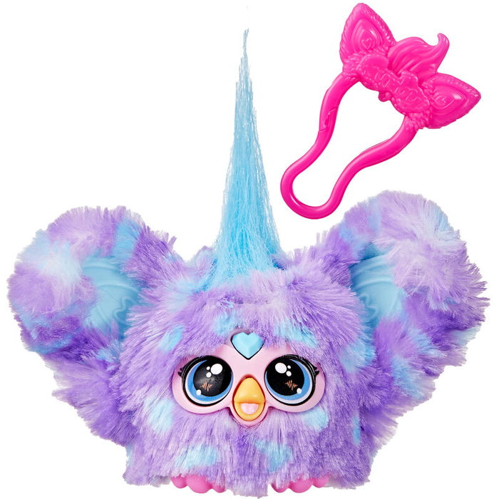 HASBRO Mini Furby Groo-Vee Furblet - Jouet électronique avec mélodies K-pop, son Furbish et clip porte-clés - Enfant +6 ans HASBRO Mini Furby Groo-Vee Furblet - Jouet électronique avec mélodies K-pop, son Furbish et clip porte-clés - Enfant +6 ans