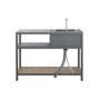 Meuble de cuisine Home ESPRIT Gris Naturel 127 x 100 x 90 cm 127 x 100 x 95 cm