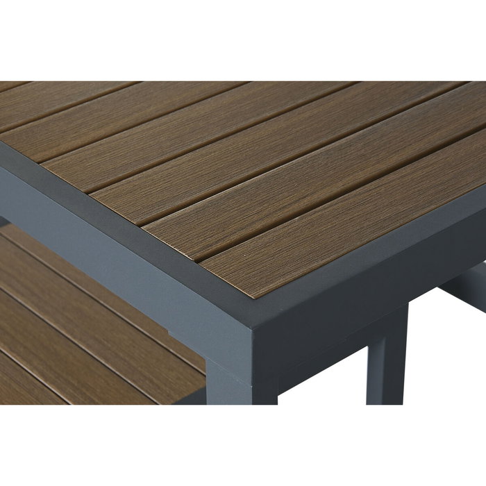 Meuble de cuisine Home ESPRIT Gris Naturel 127 x 100 x 90 cm 127 x 100 x 95 cm Meuble de cuisine Home ESPRIT Gris Naturel 127 x 100 x 90 cm 127 x 100 x 95 cm