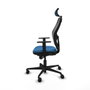 Piqueras y Crespo Chaise de Bureau 1D036N2 Bleu clair
