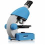Bresser Microscope Junior 40x-640x Bleu avec kit d'expérimentation et éclairage LED