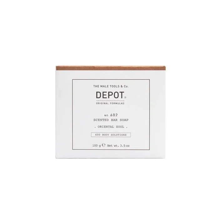 Depot 600 Body Solutions No. 602 Pain de savon parfumé Âme orientale 100 g Depot 600 Body Solutions No. 602 Pain de savon parfumé Âme orientale 100 g