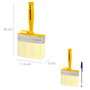 WOLFPACK LINEA PROFESIONAL Brocha Profesional Techos 120x30 mm