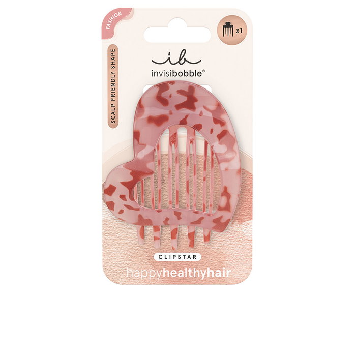 Invisibobble Clipstar Amoureux Câlin Pince à Cheveux Moyenne Maintien Confortable Coiffure Romantique Invisibobble Clipstar Amoureux Câlin Pince à Cheveux Moyenne Maintien Confortable Coiffure Romantique