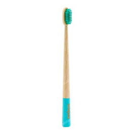 MINIMA ORGANICS Cepillo de Bambu - Turquesa