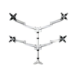 Startechcom ARMQUADPS Support de bureau pour quatre moniteurs jusqu'à 27 pouces