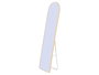 Giftdecor Miroir ovale avec support doré