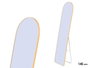Giftdecor Miroir ovale avec support doré