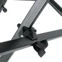 FRAMEWORKS Support pour clavier robuste type X avec patins en caoutchouc
