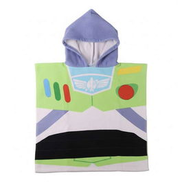 Serviette poncho avec capuche Toy Story 55 x 77 cm