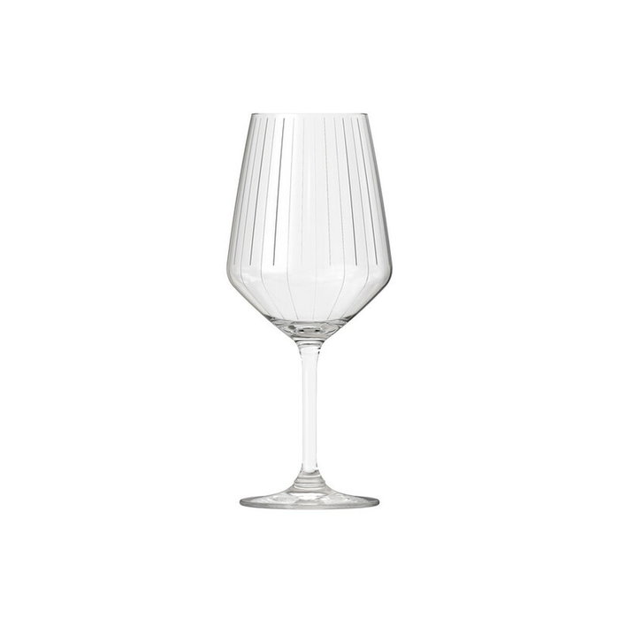 Inde Set de verres à vin Carre optics 650 ml, 6 Pièces
