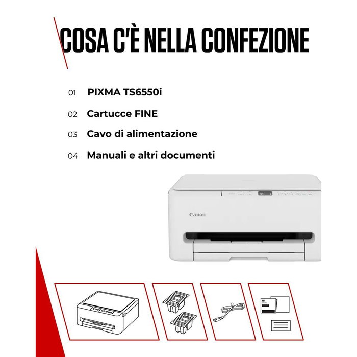 Canon PIXMA TS6550i Blanche