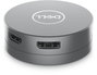 Dell Adaptateur multiport 6-en-1 USB-C, HDMI, DisplayPort, RJ-45, USB-A/C, 90W, Argent