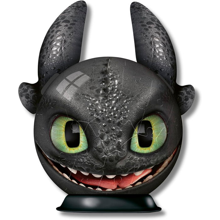 Ravensburger - Puzzle 3D Boule Dragon - Apprenti Dragon - 72 Pièces - À Partir de 6 Ans - Référence 11145