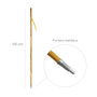 SATURNIA Bâton de marche/bourdon de pèlerin avec anse 1 m