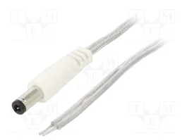 BQ CABLE Câble d'alimentation DC plat 5m, prise DC 5,5/2,5 droite