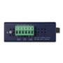 Planet IGTP-802TS Convertisseur Media Industriel Gigabit 1000BASE-LX à 10/100/1000BASE-T avec PoE+ 30W 20km SC Fibre Monomode