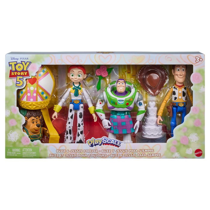 MATTEL Pack de 5 figurines Forky Toy Story Mariage