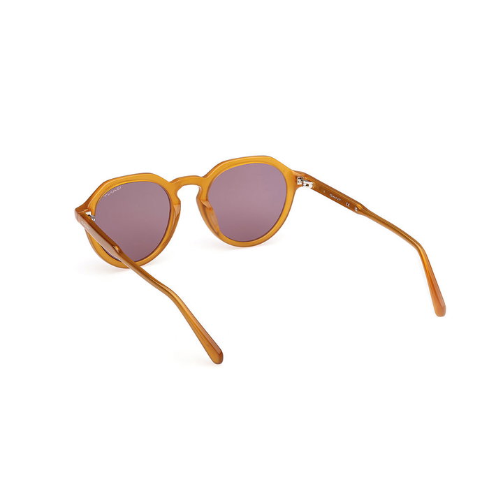 Gant Gafas GA00024 39E - Lunettes de soleil homme en acétate, verres 51 mm pont 21 mm, branches 145 mm, design rond Gant Gafas GA00024 39E - Lunettes de soleil homme en acétate, verres 51 mm pont 21 mm, branches 145 mm, design rond