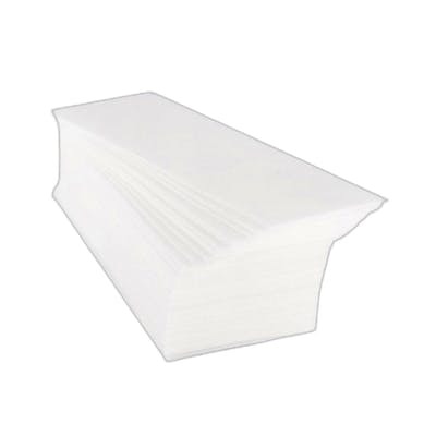 ARTYKULY JEDNORAZOWE Bandes dépilatoires en tissu non tissé, 100 unités ARTYKULY JEDNORAZOWE Bandes dépilatoires en tissu non tissé, 100 unités