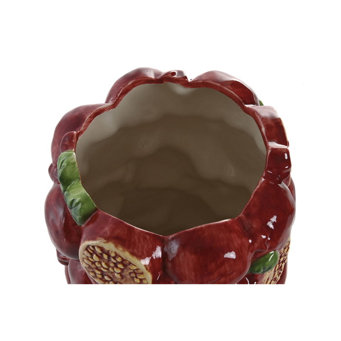 Vase Home ESPRIT Vert Bordeaux Céramique 21 x 21 x 30 cm