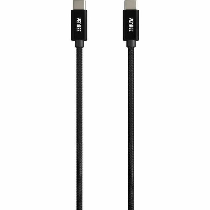 Yenkee Câble USB-C YCU C02 BK Noir 0,2 m Yenkee Câble USB-C YCU C02 BK Noir 0,2 m