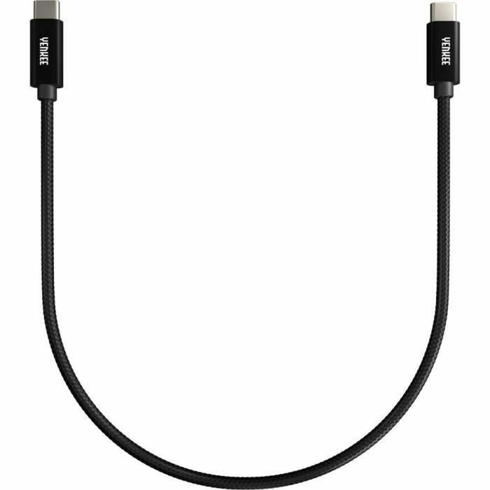 Yenkee Câble USB-C YCU C02 BK Noir 0,2 m Yenkee Câble USB-C YCU C02 BK Noir 0,2 m