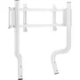 Oplite Support d'écran Monitor Stand GTR White V2 - Compatible cockpit GTR S3/S8 et toutes générations - Blanc
