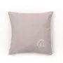 Today Coussin brodé 40 x 40 cm Charme - Housse 100% coton, garnissage polyester - Collection Berenice - Déco salon élégante