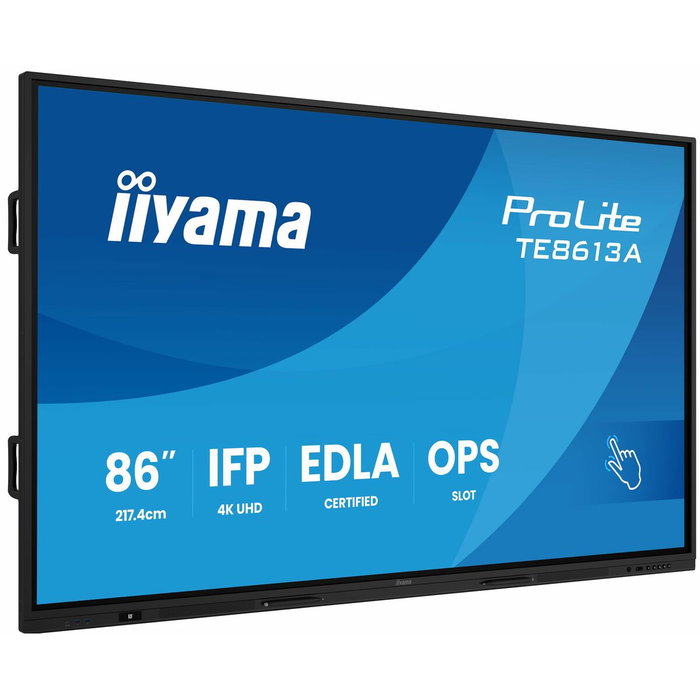 Écran Iiyama TE8613A-B1AG 86" 4K Ultra HD LCD