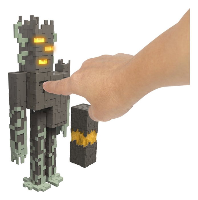 Mattel Minecraft Figurine Grinceur avec sons et lumières