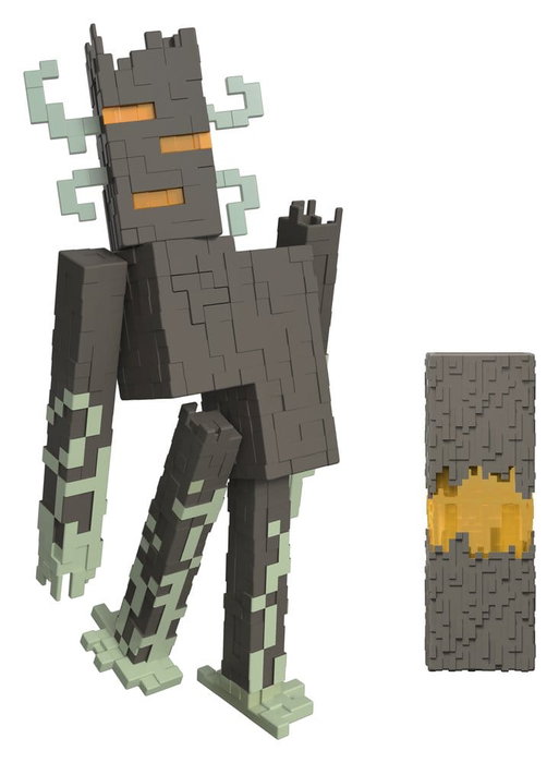 Mattel Minecraft Figurine Grinceur avec sons et lumières