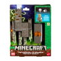Mattel Minecraft Figure Crepitante - Figurine avec Lumières, Sons et Destruction Interactive du Biome du Jardin Pâle - Pour Enfants 6 ans et Plus - Référence Jkr45