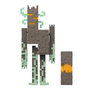 Mattel Minecraft Figure Crepitante - Figurine avec Lumières, Sons et Destruction Interactive du Biome du Jardin Pâle - Pour Enfants 6 ans et Plus - Référence Jkr45