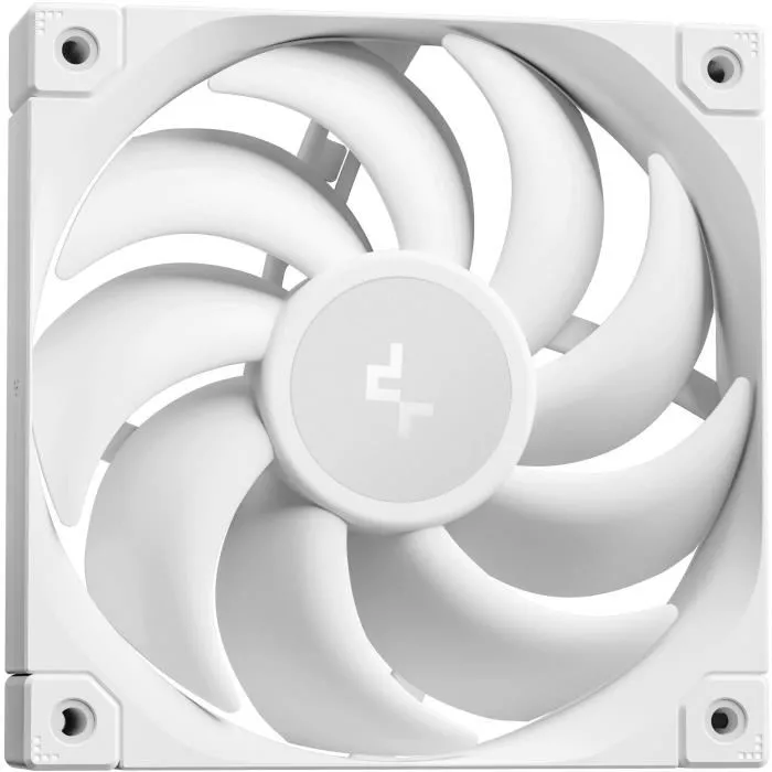 DeepCool Mystique 360 WH - Refroidisseur à liquide tout-en-un pour PC, 360 mm, ventilateurs 12 cm FDB, blanc (R-LX360-WHDSNMP-G-1)
